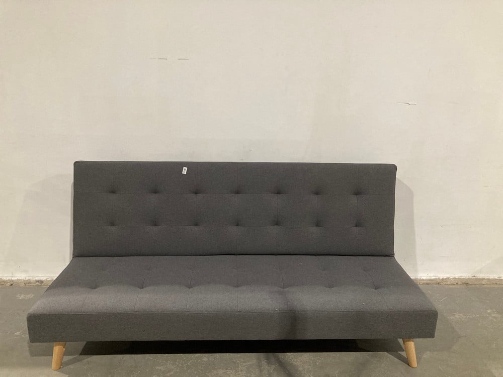 SHIITO | MODERN NORDEN SOFA BED, GREY UPHOLSTERY, 