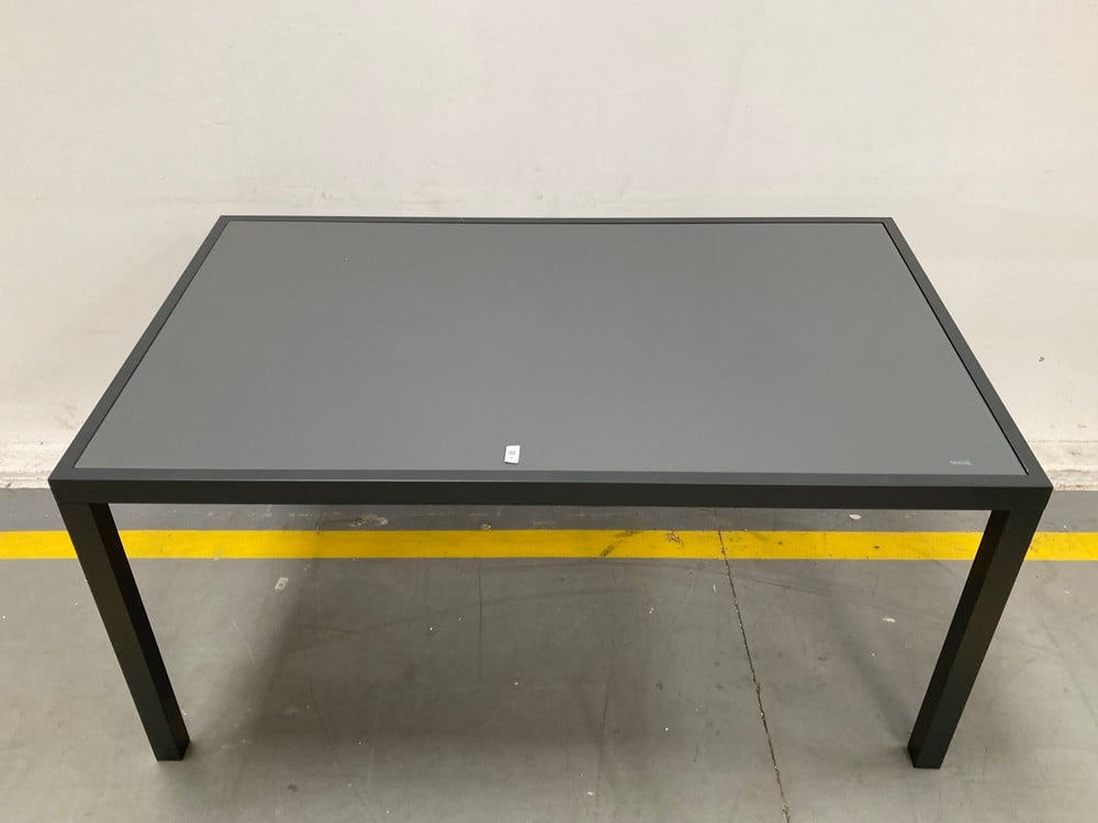 SWEEK ALUMINIUM GARDEN TABLE IN ANTHRACITE GREY