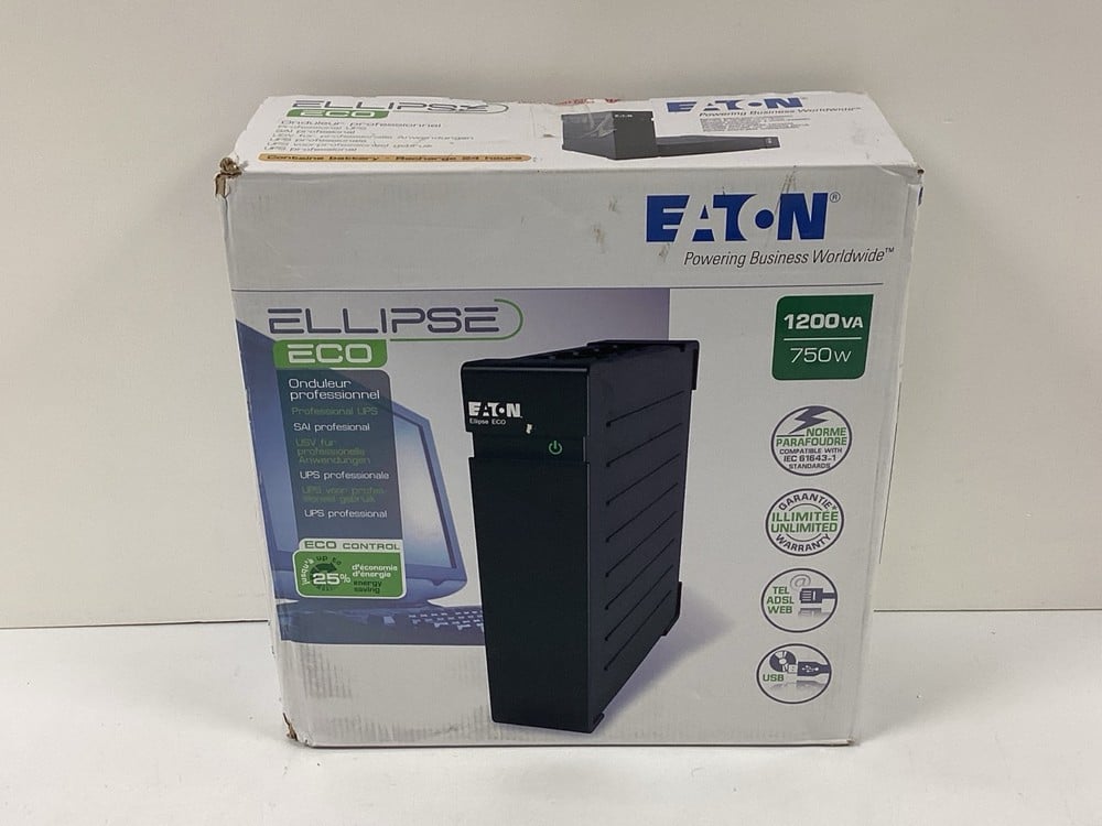 EATON ELLIPSE ECO 1.2 KVA 750 W, UNINTERRUPTIBLE P