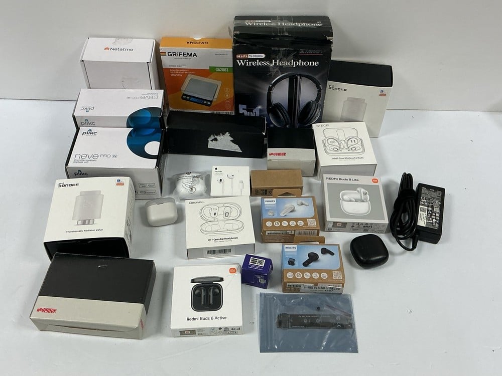 VARIOUS TECHNOLOGY ITEMS, INCLUDING THE REDMI BUDS