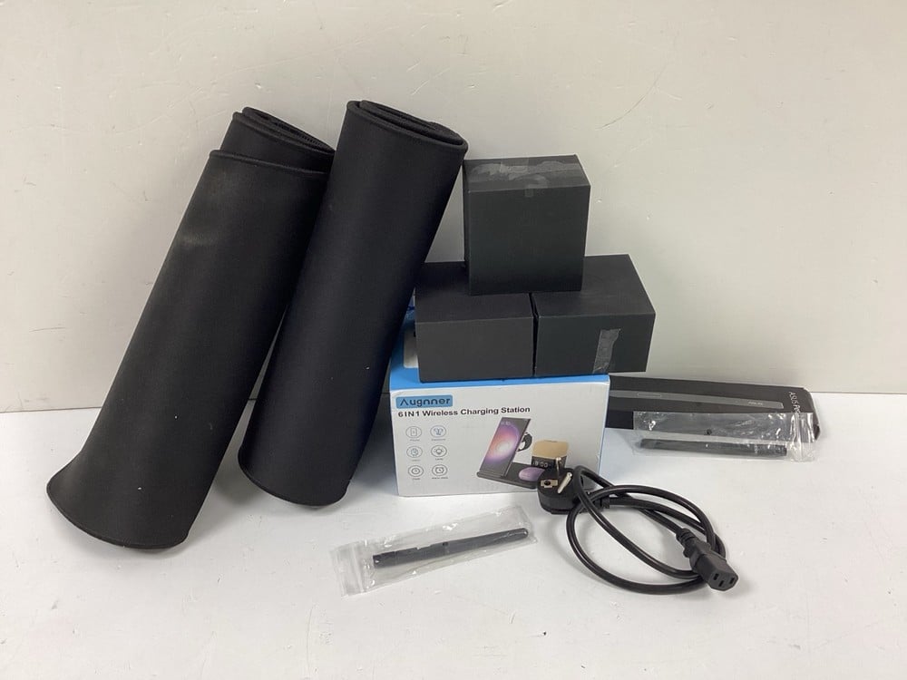 A RANGE OF TECHNOLOGY ITEMS, INCLUDING BEATS FIT P