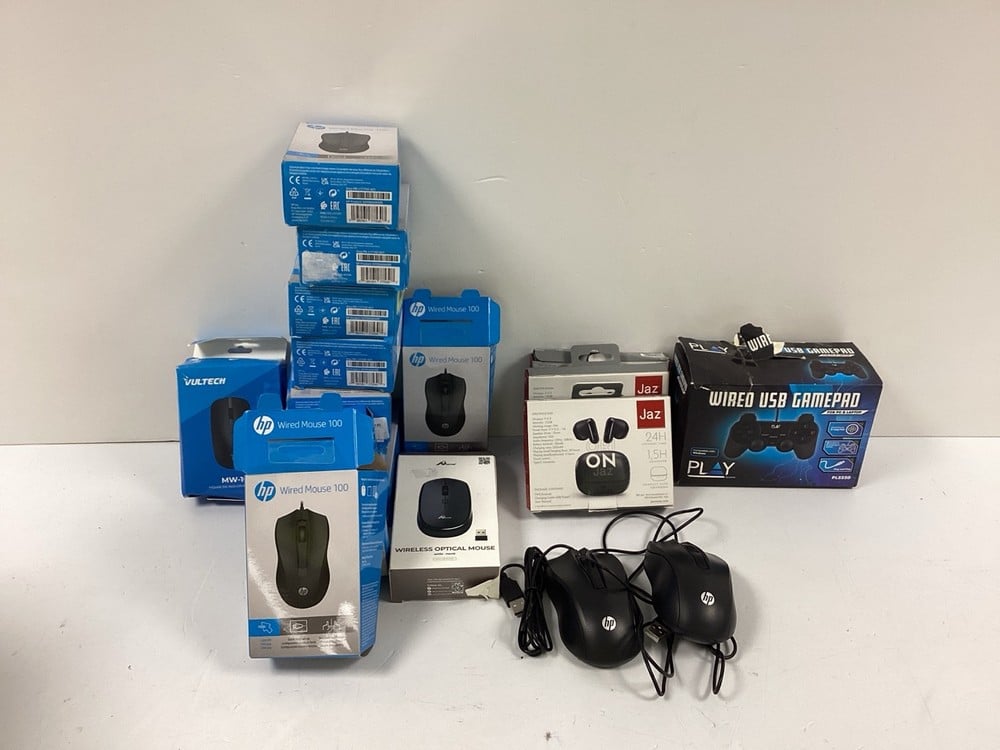 A RANGE OF TECHNOLOGY ITEMS, INCLUDING THE JAZ TWS