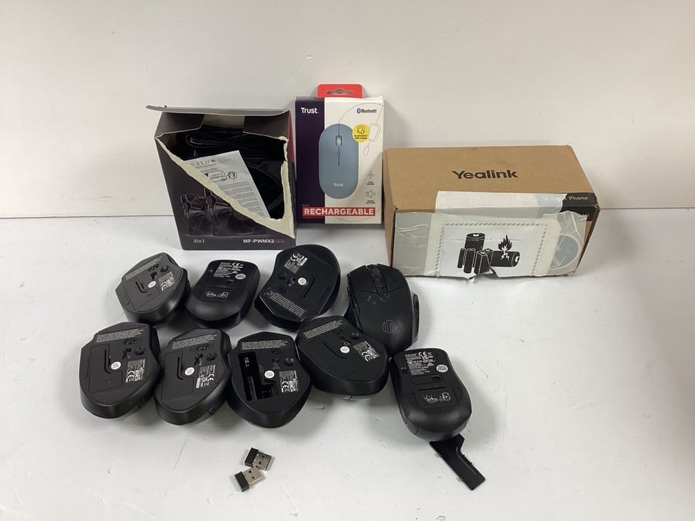 A VARIETY OF TECHNOLOGY ITEMS, INCLUDING A TRUST W