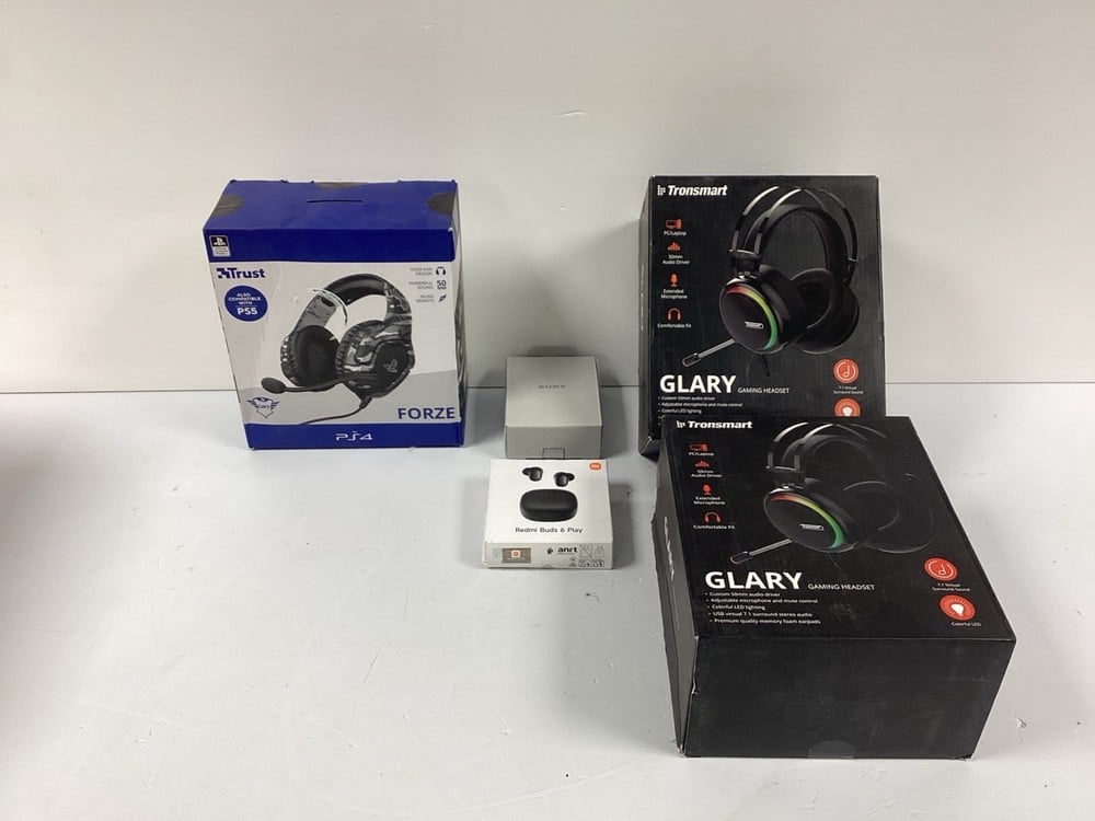 A RANGE OF TECHNOLOGY ITEMS, INCLUDING THE XIAOMI 