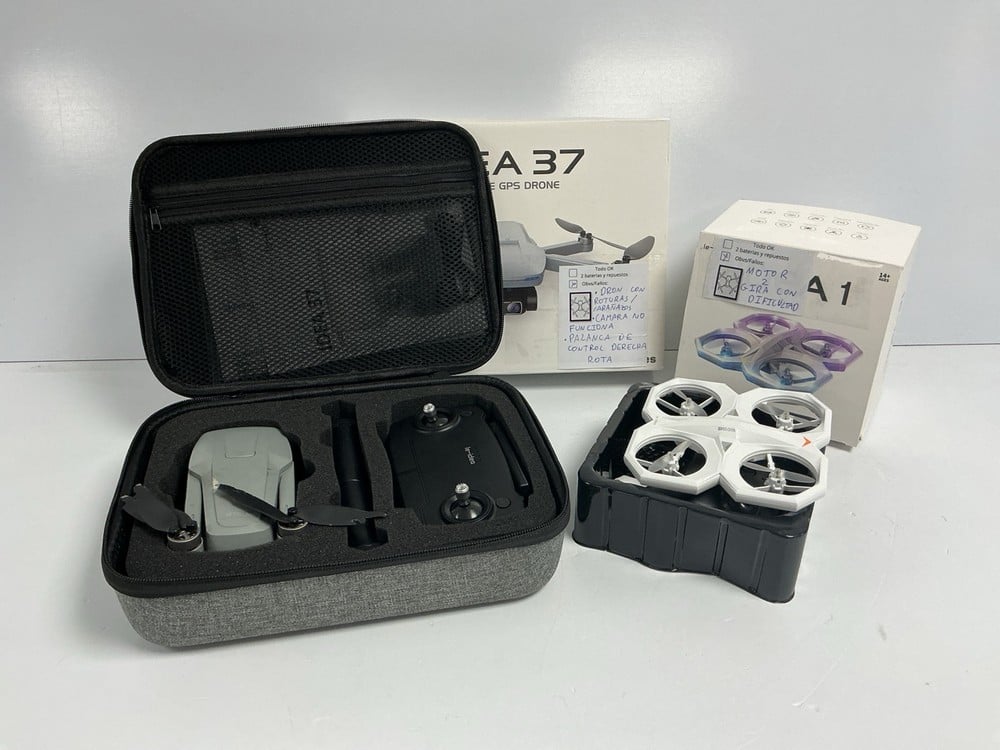 2 X VARIOUS DRONES FROM THE LE-IDEA RANGE, INCLUDI