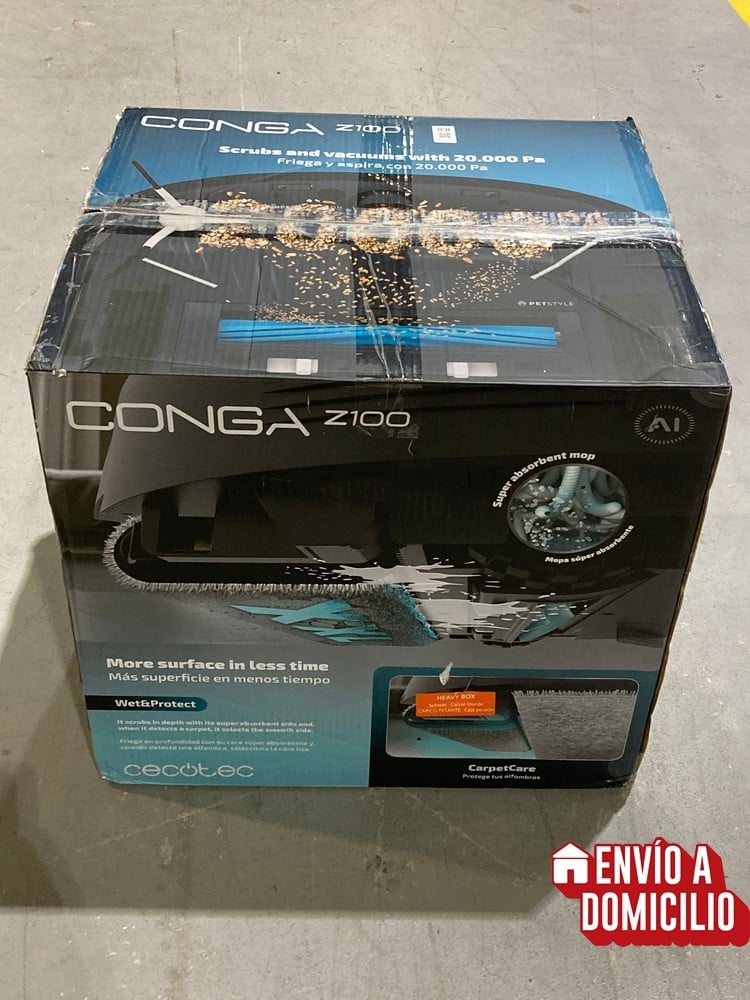 CECOTEC CONGA Z100 X-TREME ROBOT VACUUM AND FLOOR 