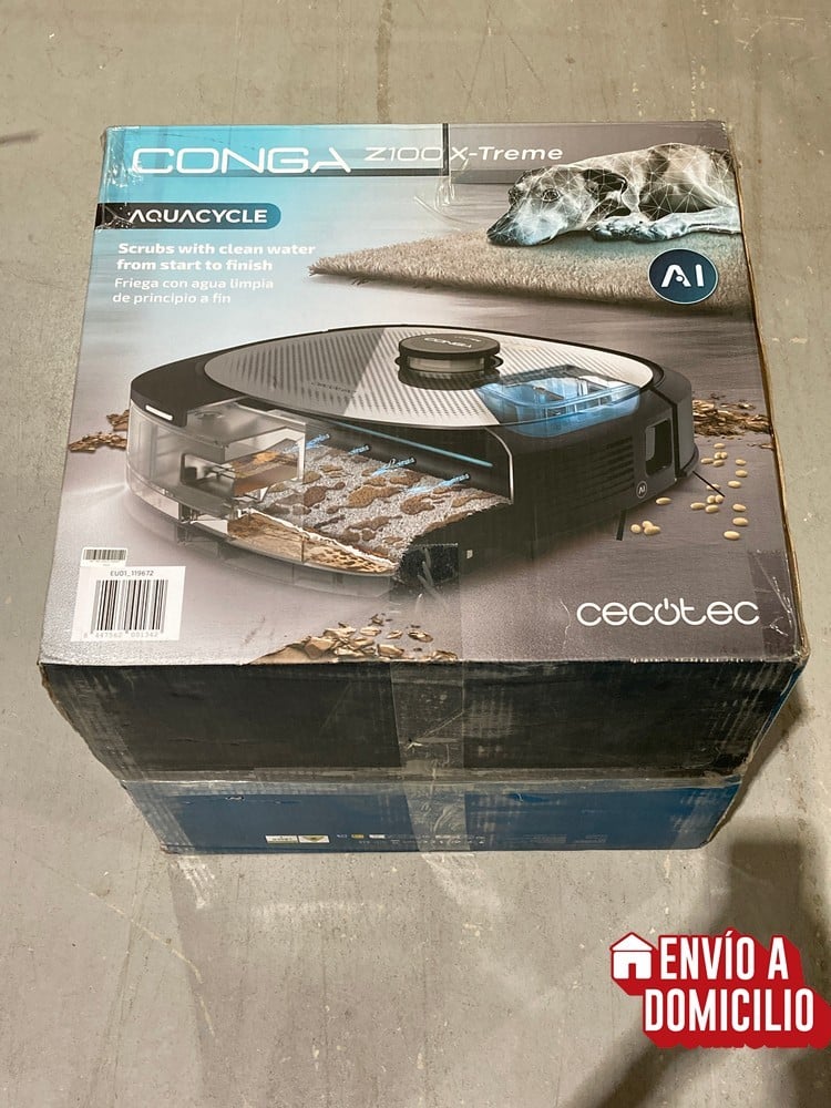 CECOTEC CONGA Z100 X-TREME ROBOT VACUUM AND FLOOR 