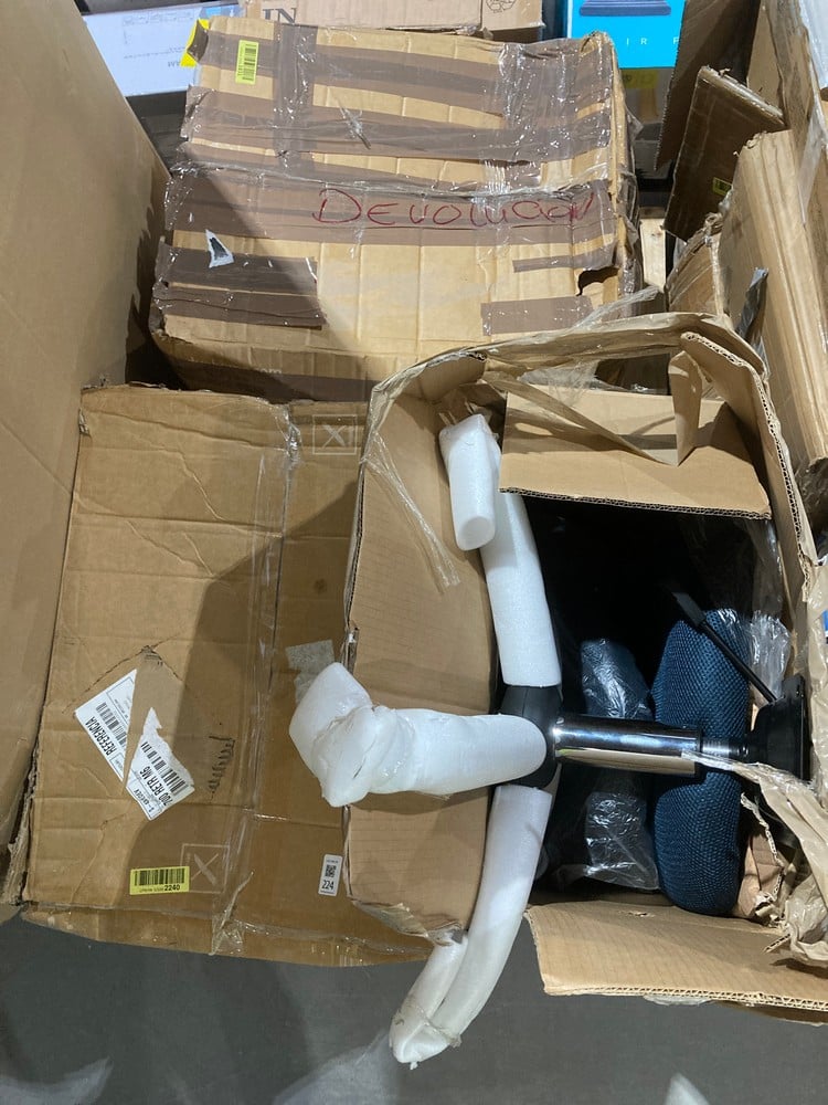 3 X ASSORTMENT OF EU CHAIRS INCLUDING THE H-2376F 