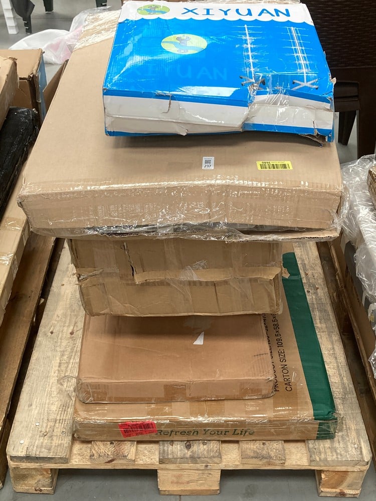 PALLET OF MISCELLANEOUS HOUSEHOLD ITEMS, INCLUDING