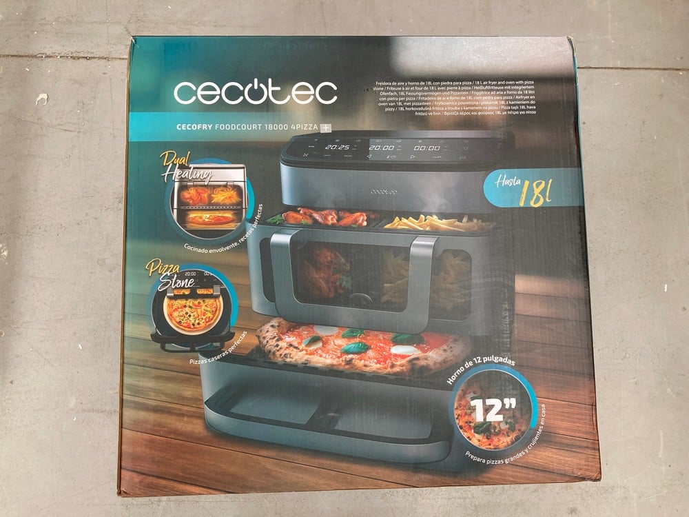 CECOTEC 18L AIR FRYER AND OVEN CECOFRY FOODCOURT 1