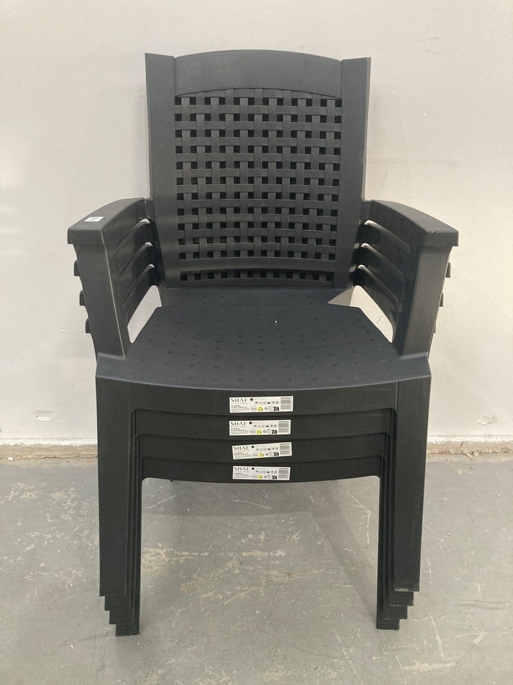 SP BERNER SHAF – SET OF 4 CHAIRS – OUTDOOR GARDEN 