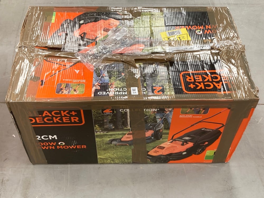 BLACK+DECKER BEMW481ES 1800W ELECTRIC LAWNMOWER, 4