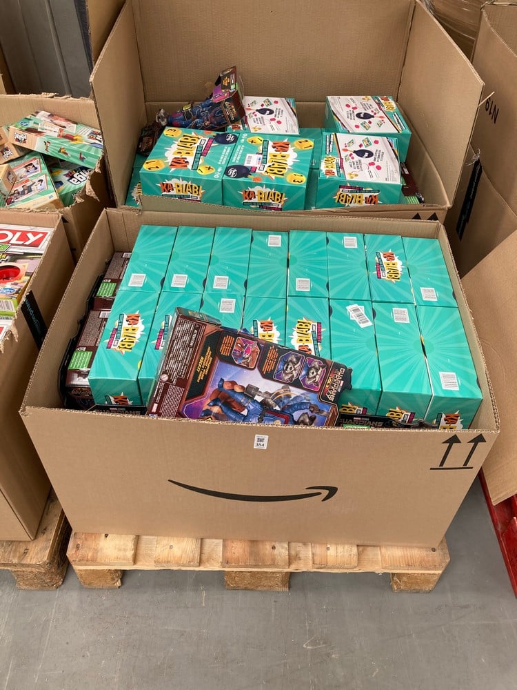 PALLET OF MISCELLANEOUS ITEMS INCLUDING MARVEL’S G