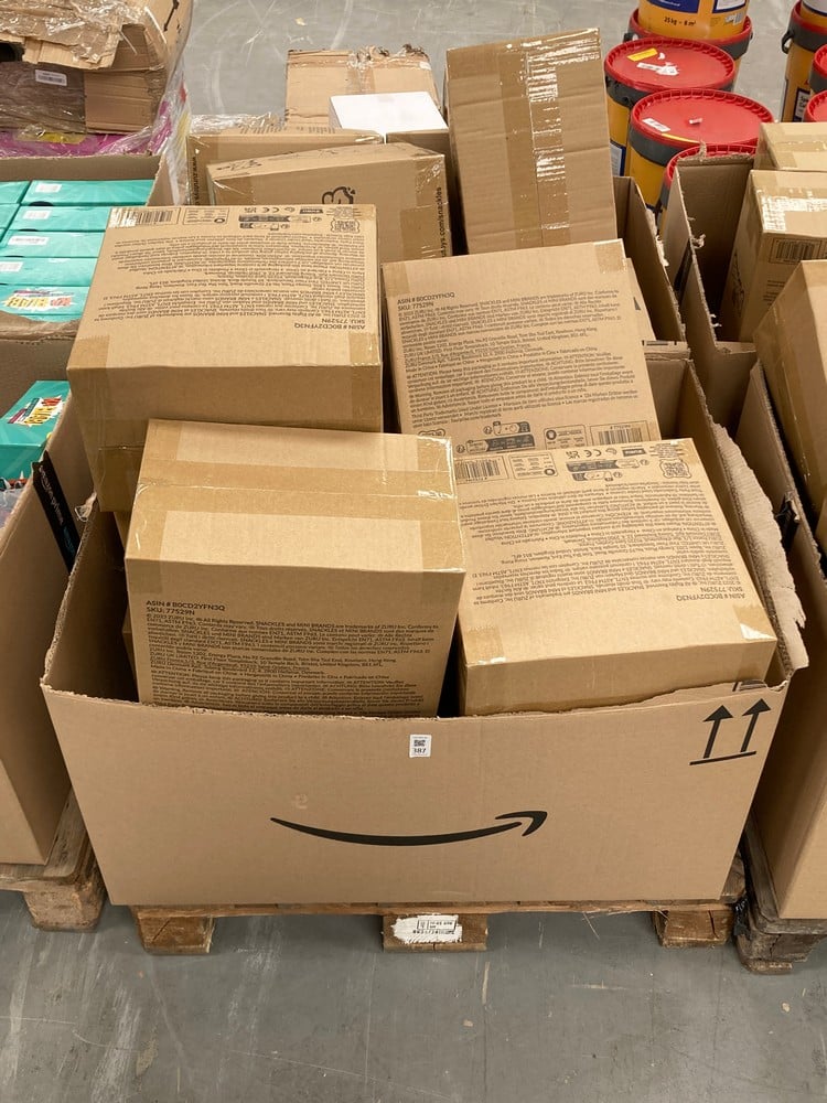 PALLET CONTAINING A VARIETY OF PLUSH TOYS, INCLUDI