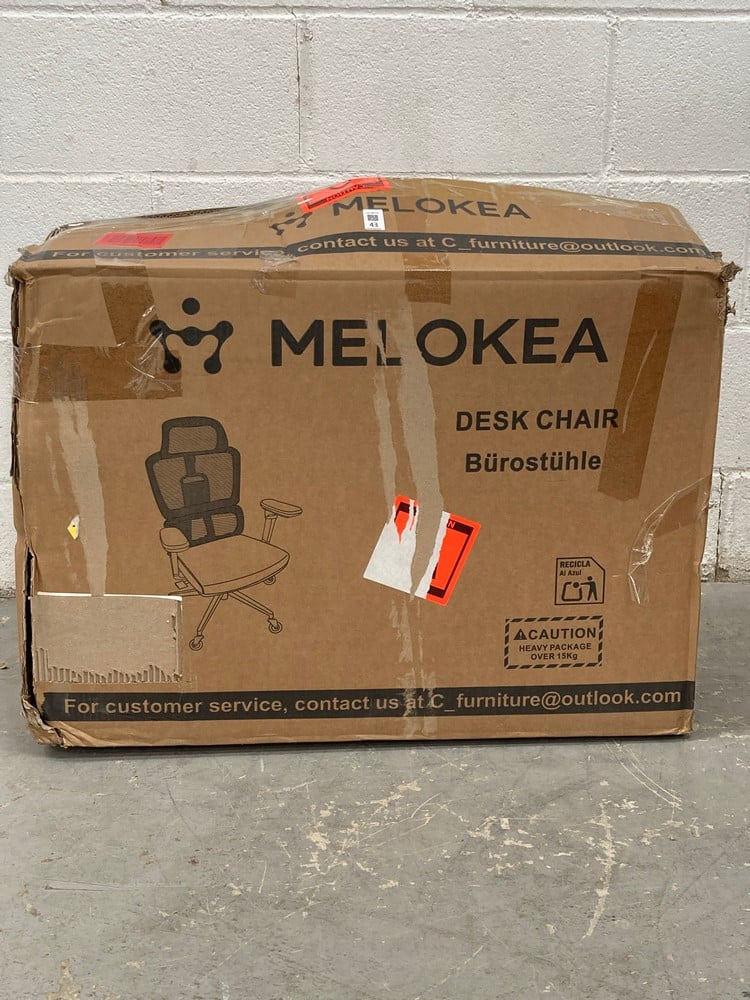 MELOKEA ERGONOMIC OFFICE CHAIR 200 KG | 7D ARMREST