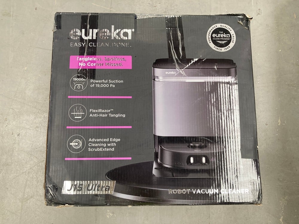 EUREKA J15 ULTRA ROBOT VACUUM CLEANER, 75? HOT WAT