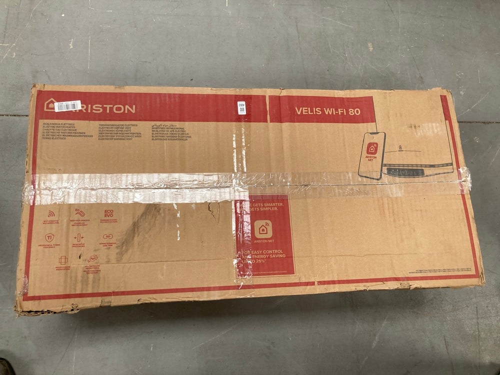 ARISTON VELIS PRO WIFI 80 – 100L MULTI-POSITION EL