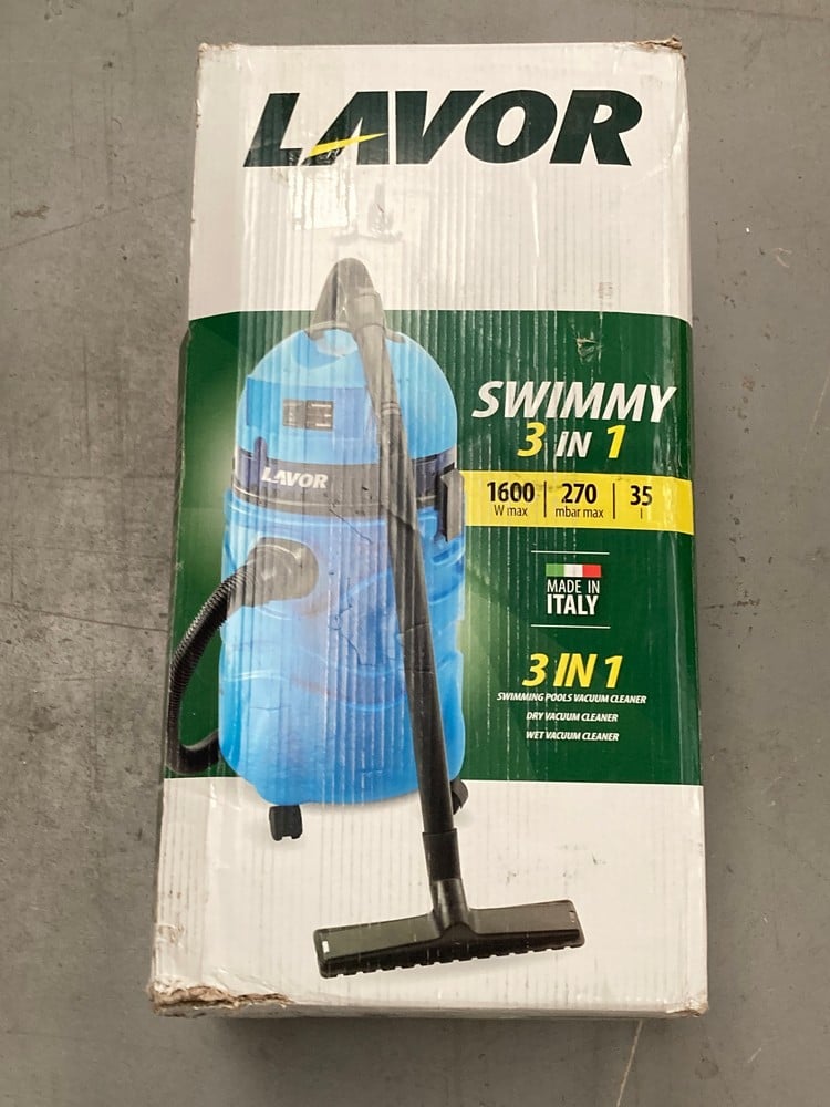 LAVOR SWIMMY POOL VACUUM, FOR CLEANING THE BOTTOMS