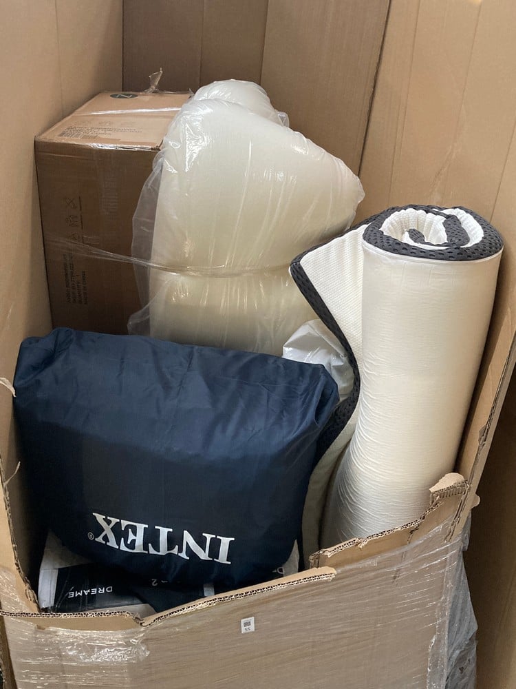 6 X A RANGE OF MATTRESSES INCLUDING A ZINUS TOPPER