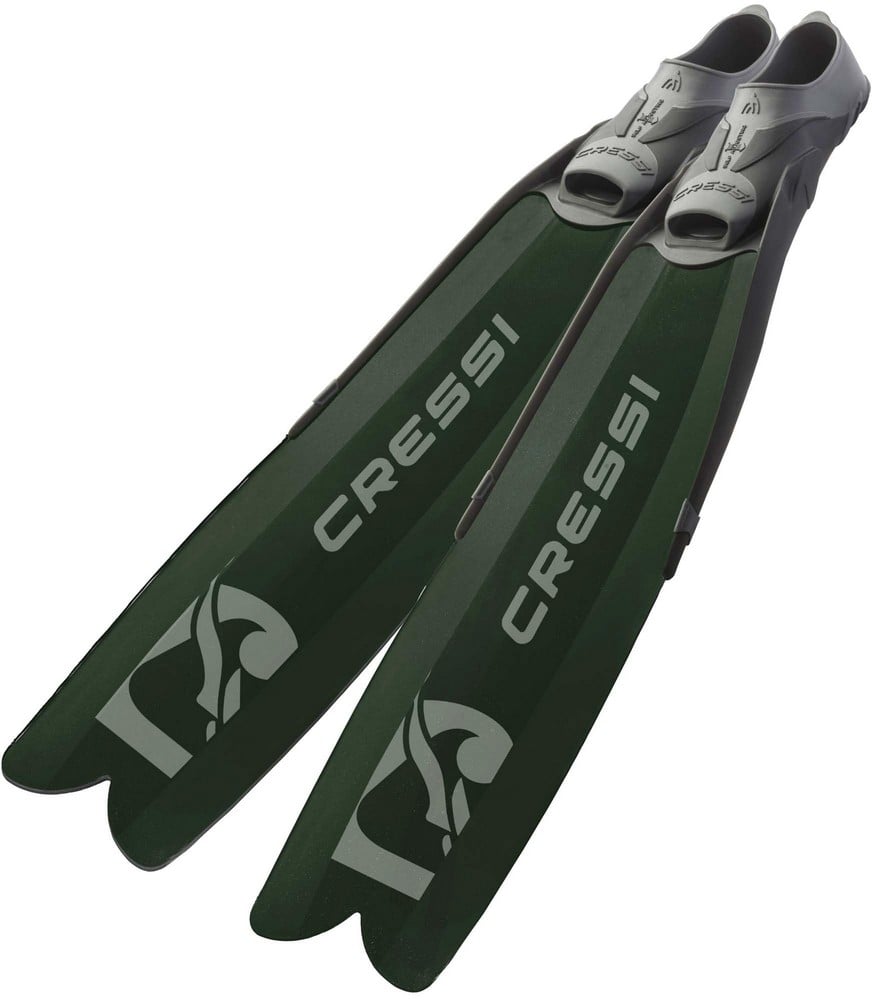 CRESSI GARA MODULAR BOOST FINS GREEN - GREEN/BLACK