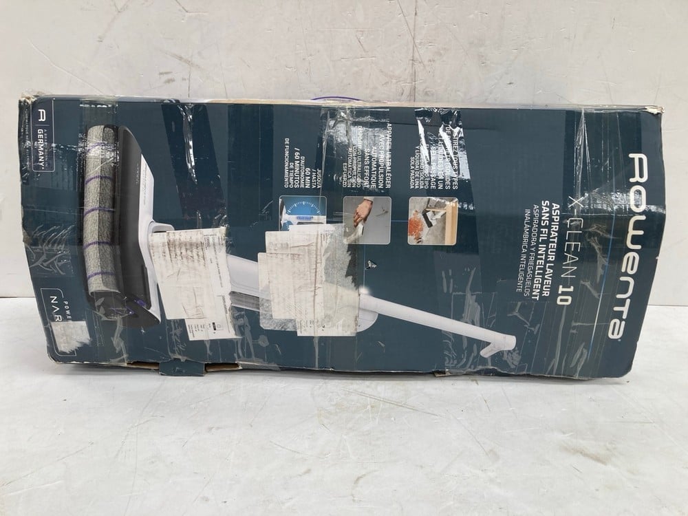 ROWENTA X-CLEAN 10, CORDLESS ELECTRIC MOP, WET & D