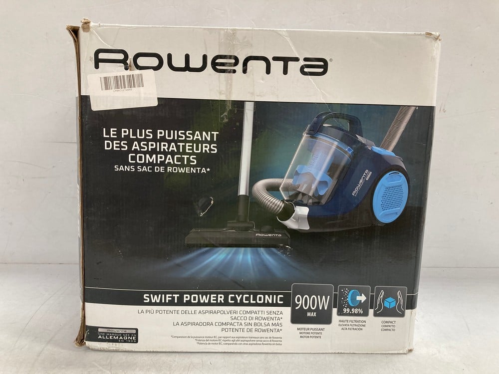 ROWENTA SWIFT POWER CYCLONIC BAGLESS VACUUM CLEANE
