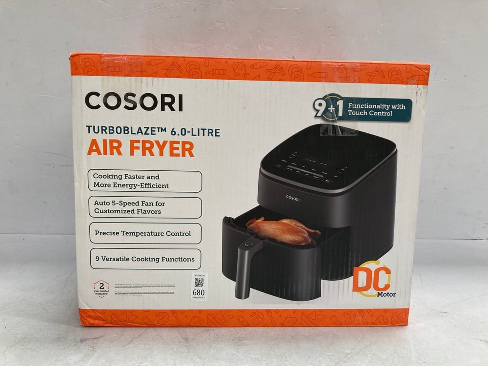 COSORI TURBO BLAZE 6L AIR FRYER (MAY BE BROKEN, RR