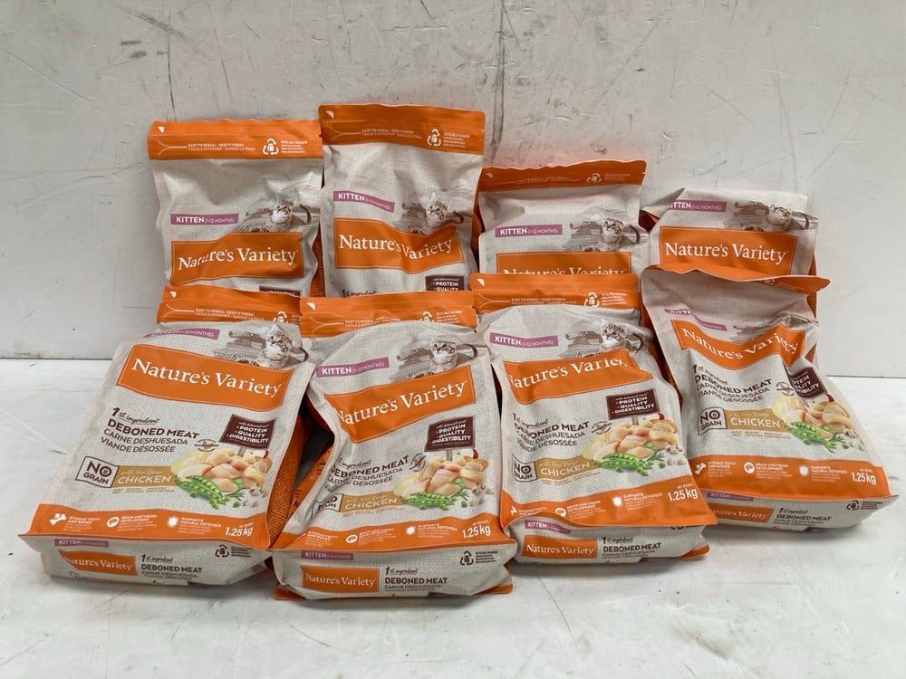 8 X NATURE'S VARIETY, SELECTED DRY, FREE-RANGE CHI