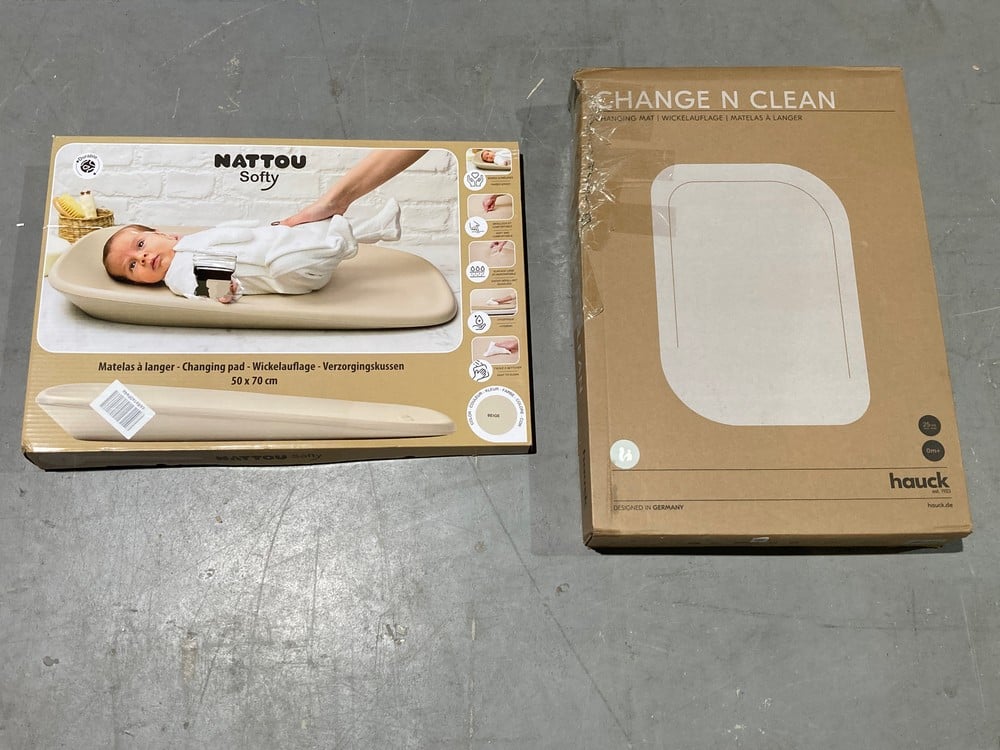 2 X CHILDREN'S ITEMS INCLUDED WITH THE NATTOU BABY