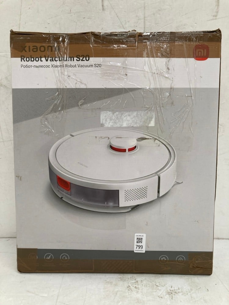 XIAOMI S20 ROBOT VACUUM, 5000PA, LDS LASER NAVIGAT