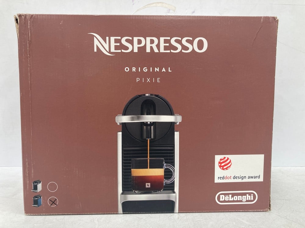 NESPRESSO DE'LONGHI PIXIE EN127.S, CAPSULE COFFEE 