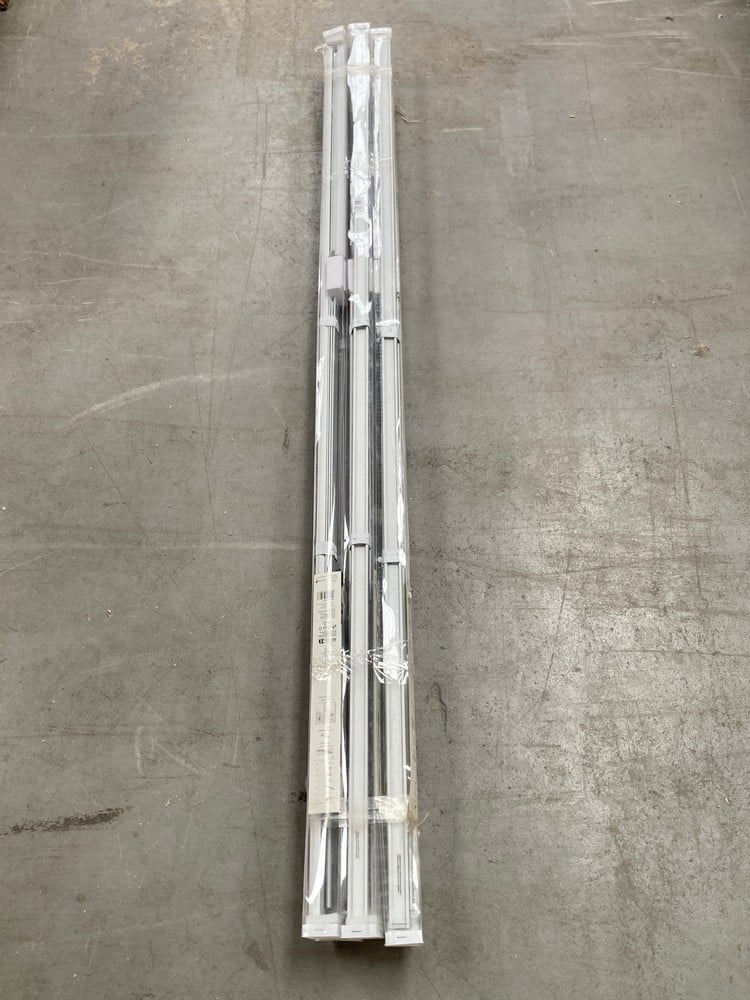 5 X GARDINIA COMFORT 31173 - COMPLETE CURTAIN RAIL