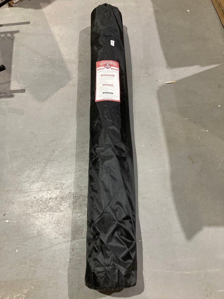 HAPBEAR LARGE YOGA MAT, WITH VELCRO STRAPS AND CAR