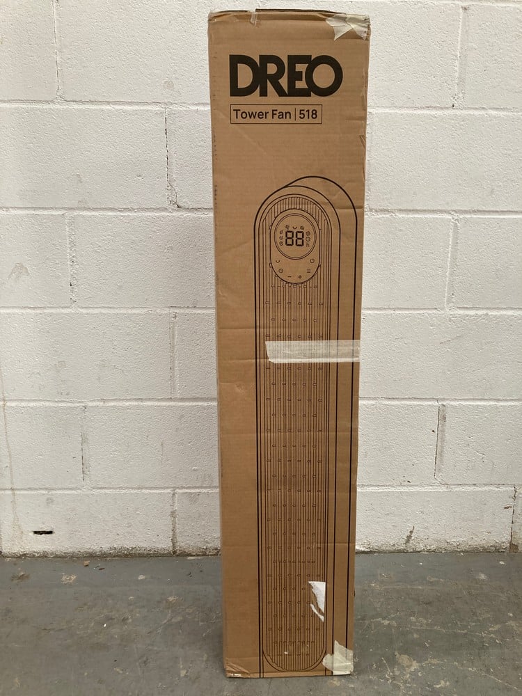 DREO 28DB TOWER FAN WITH REMOTE CONTROL, 106 CM, Q