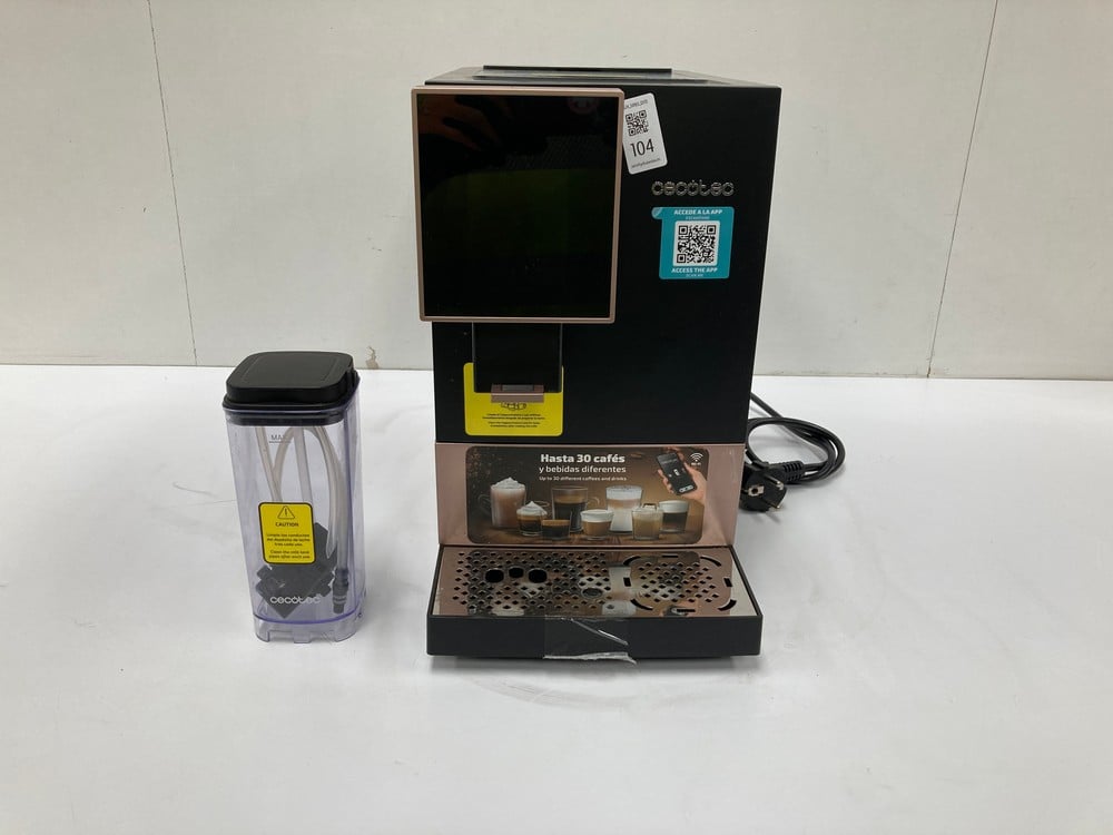 CECOTEC CREMMAET XOMPACTCCINO CONNECTED COFFEE MAC