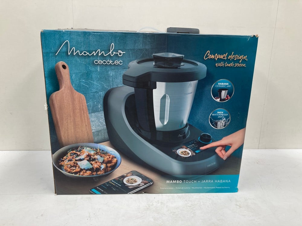 CECOTEC MAMBO TOUCH MULTIFUNCTION FOOD PROCESSOR W