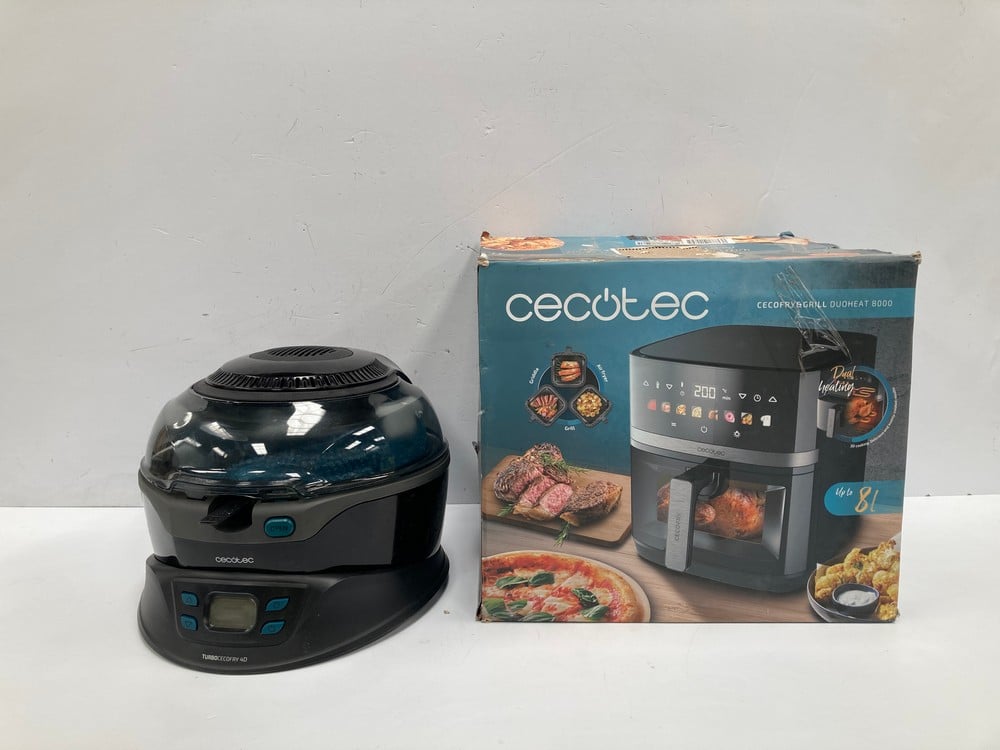 CECOTEC CECOFRY 4D TURBO AIR FRYER AND DUOHEAT 800