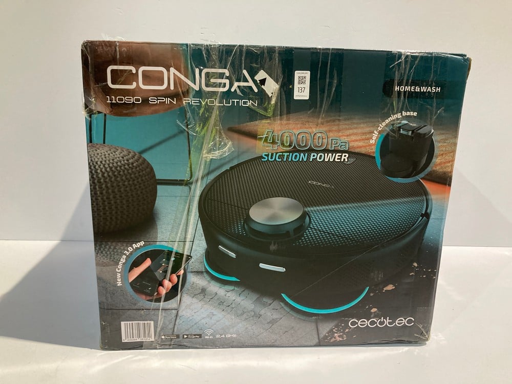 CECOTEC CONGA 11090 SPIN REVOLUTION HOME&WASH ROBO