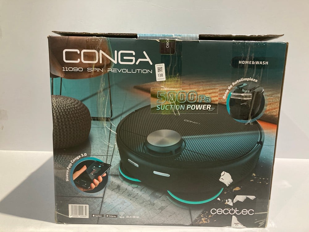 CECOTEC CONGA 11090 SPIN REVOLUTION HOME&WASH ROBO