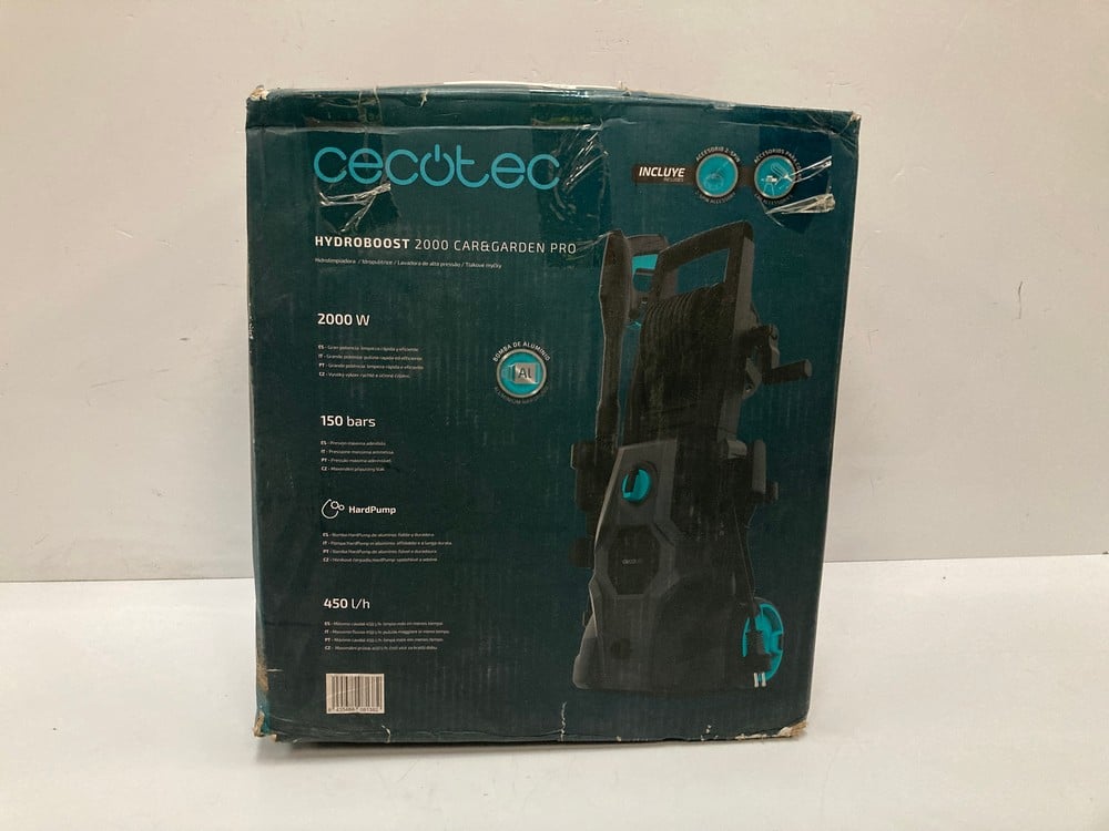 CECOTEC HYDROBOOST 2000 CAR&GARDEN PRO HIGH-PRESSU