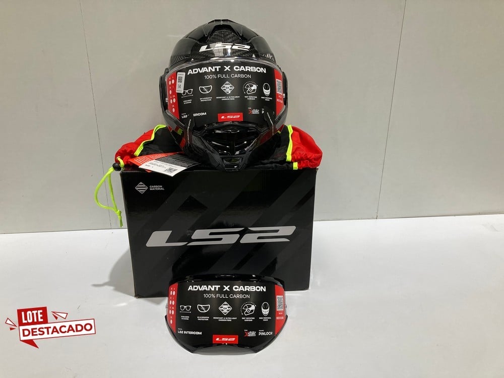 ADVANT X CARBON X-STATIC MODULAR MOTORCYCLE HELMET