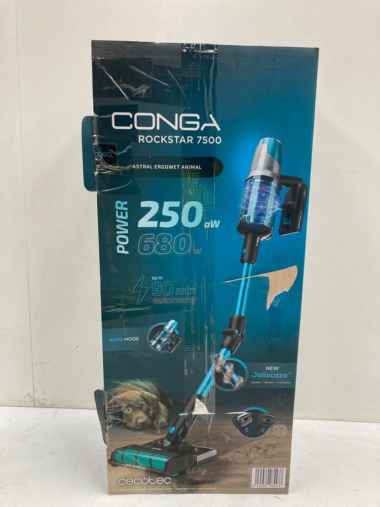 CECOTEC CONGA ROCKSTAR 7500 ASTRAL ERGOWET ANIMAL 