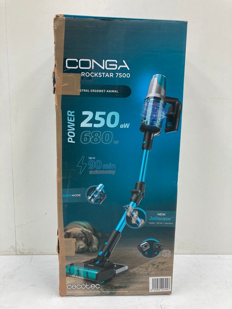 CECOTEC CONGA ROCKSTAR 7500 ASTRAL ERGOWET ANIMAL 