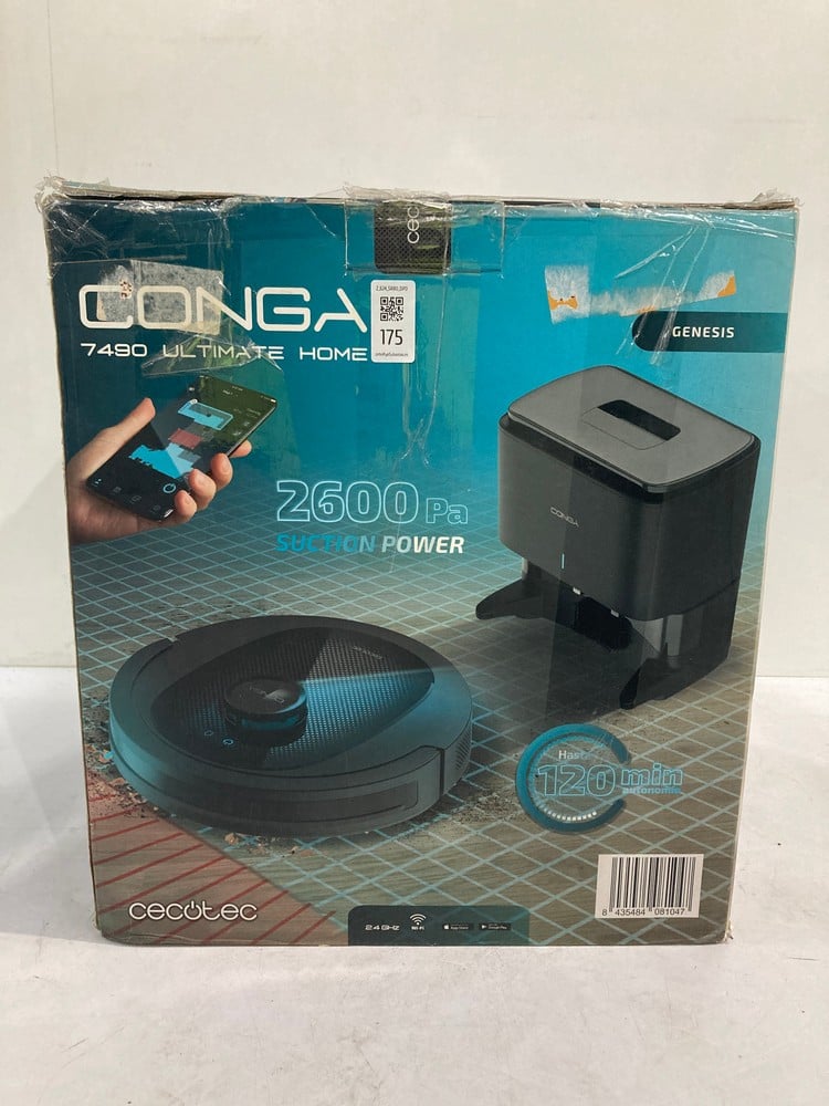CECOTEC CONGA 7490 ULTIMATE HOME ROBOT VACUUM (RRP