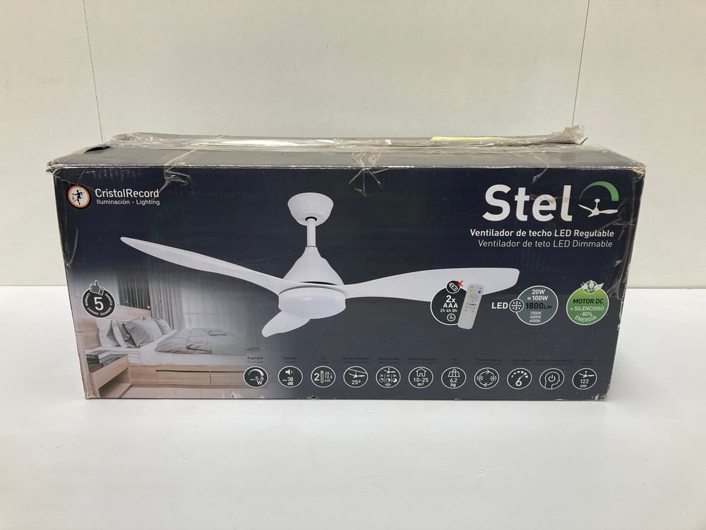 STEL CRISTAL RÉCORD CEILING FAN - LOCATION 8A