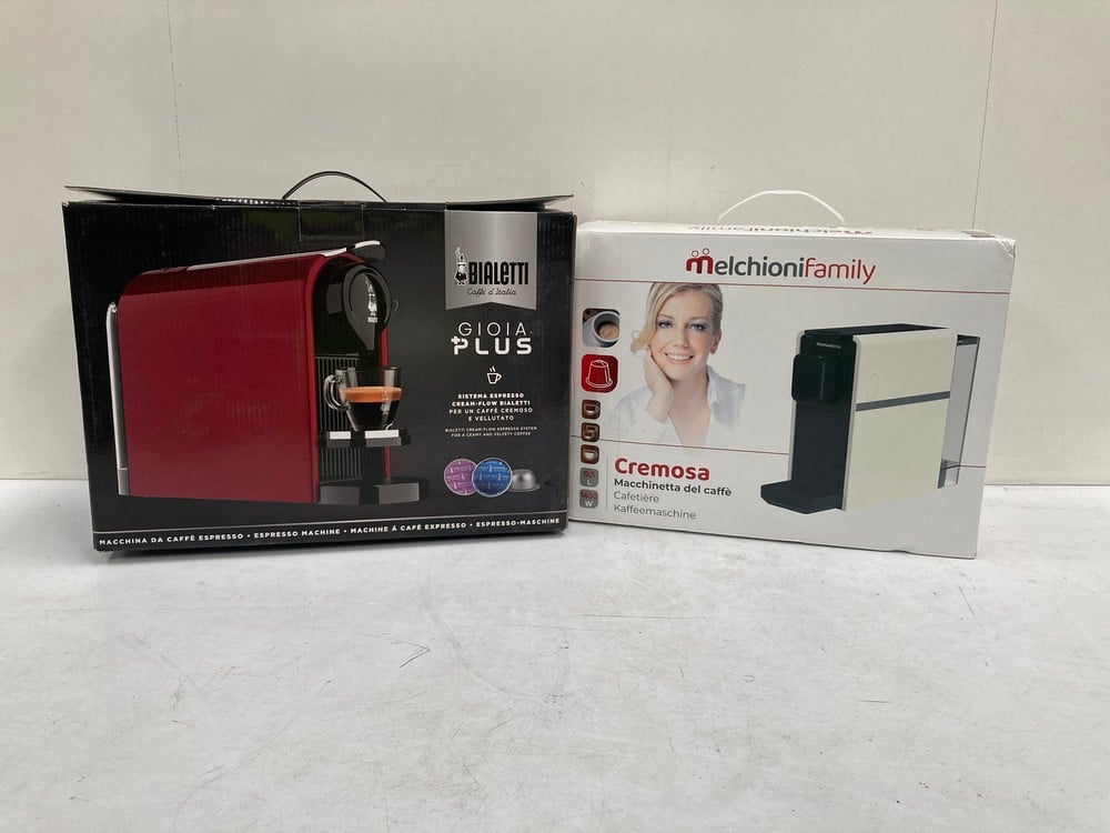 BIALETTI GIOIA PLUS COFFEE MAKER AND MELCHIONIFAMI
