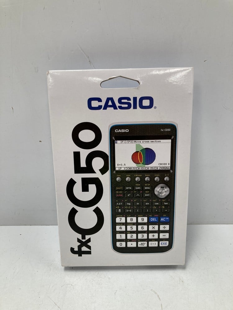 CASIO FX-CG50 – GRAPHICS CALCULATOR, HIGH-RESOLUTI