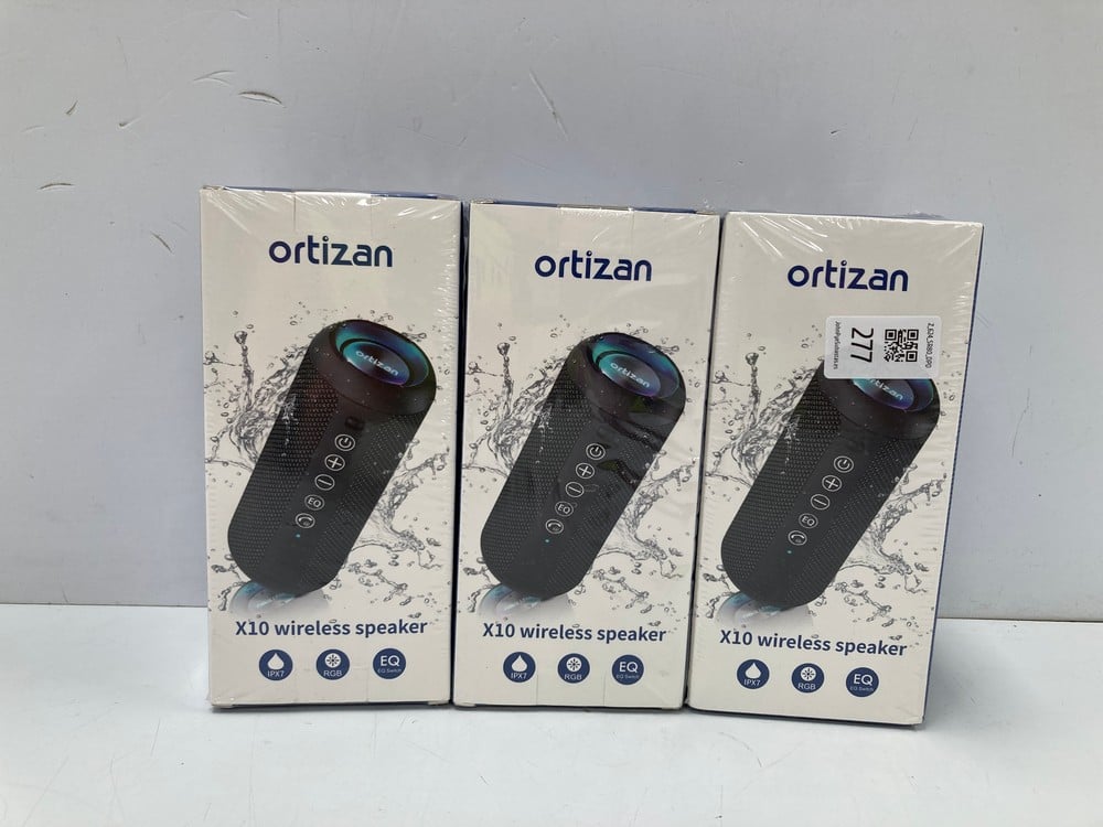 3 X ORTIZAN MODO X10 SPEAKER (SEALED) - LOCATION 6