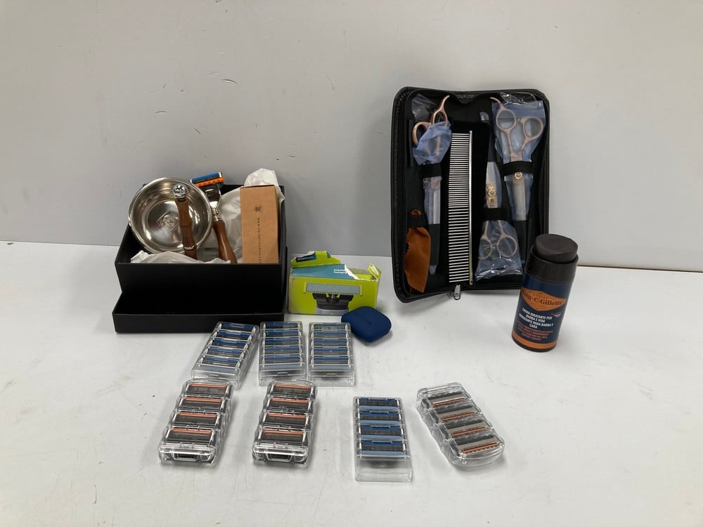 A RANGE OF PERSONAL CARE PRODUCTS, INCLUDING GILLE