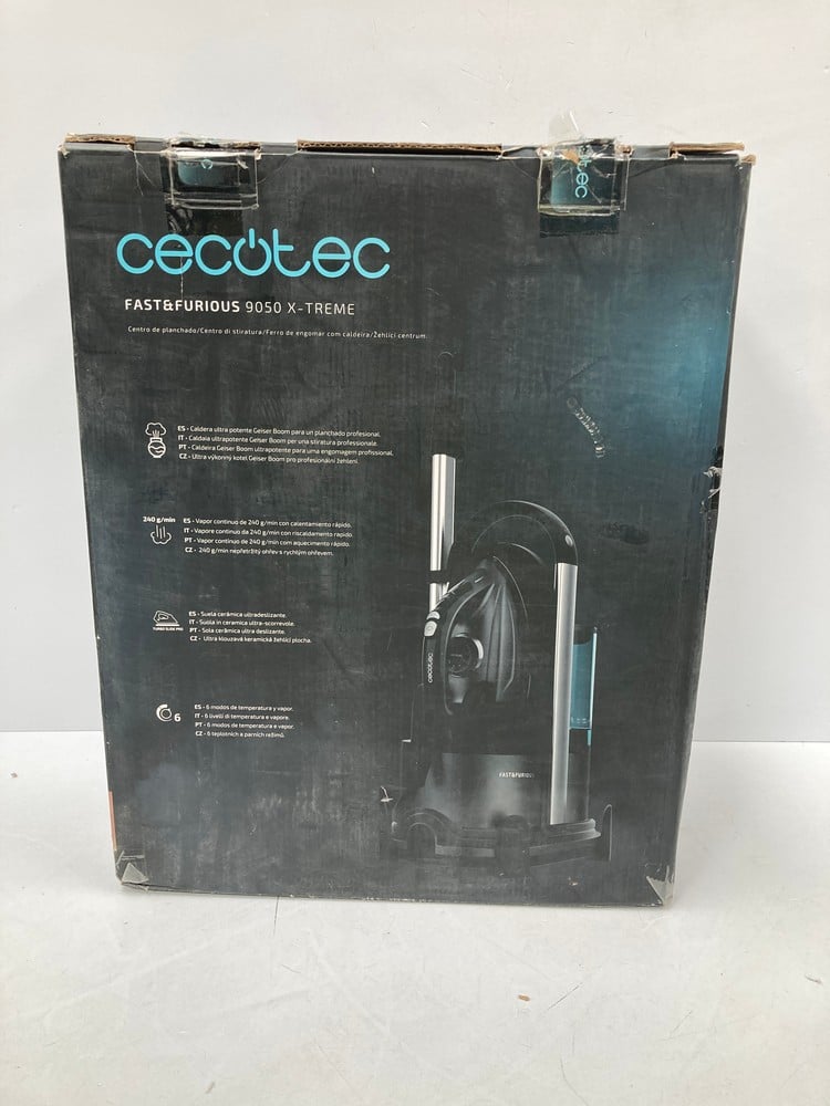 CECOTEC FAST&FURIOUS 9050 X-TREME IRONING CENTRE. 